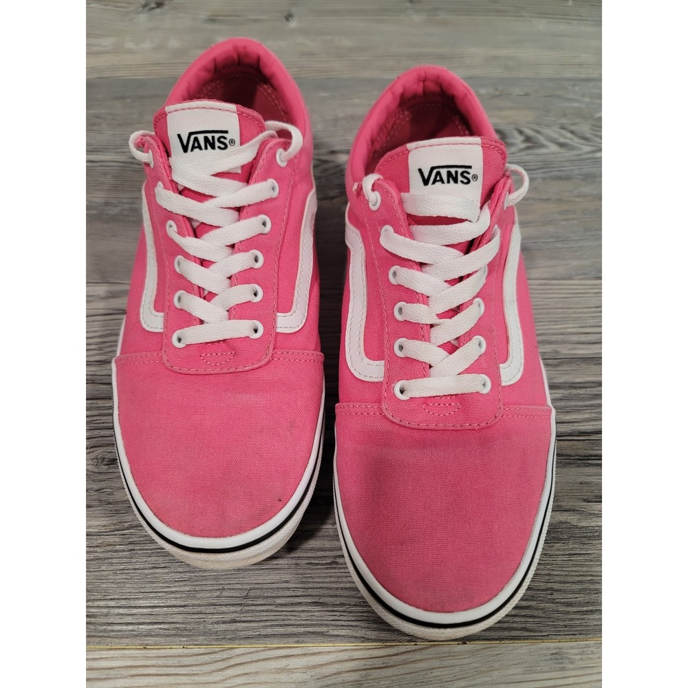 Vans off the wall pink womans size 6 great shape skateboarding old school